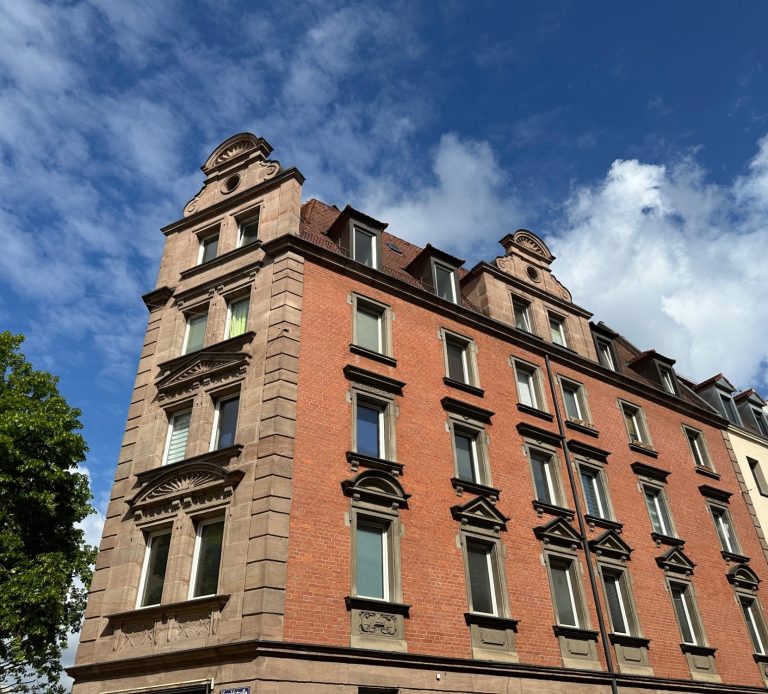 Historisches Wohnhaus in der Heroldstraße in Nürnberg
